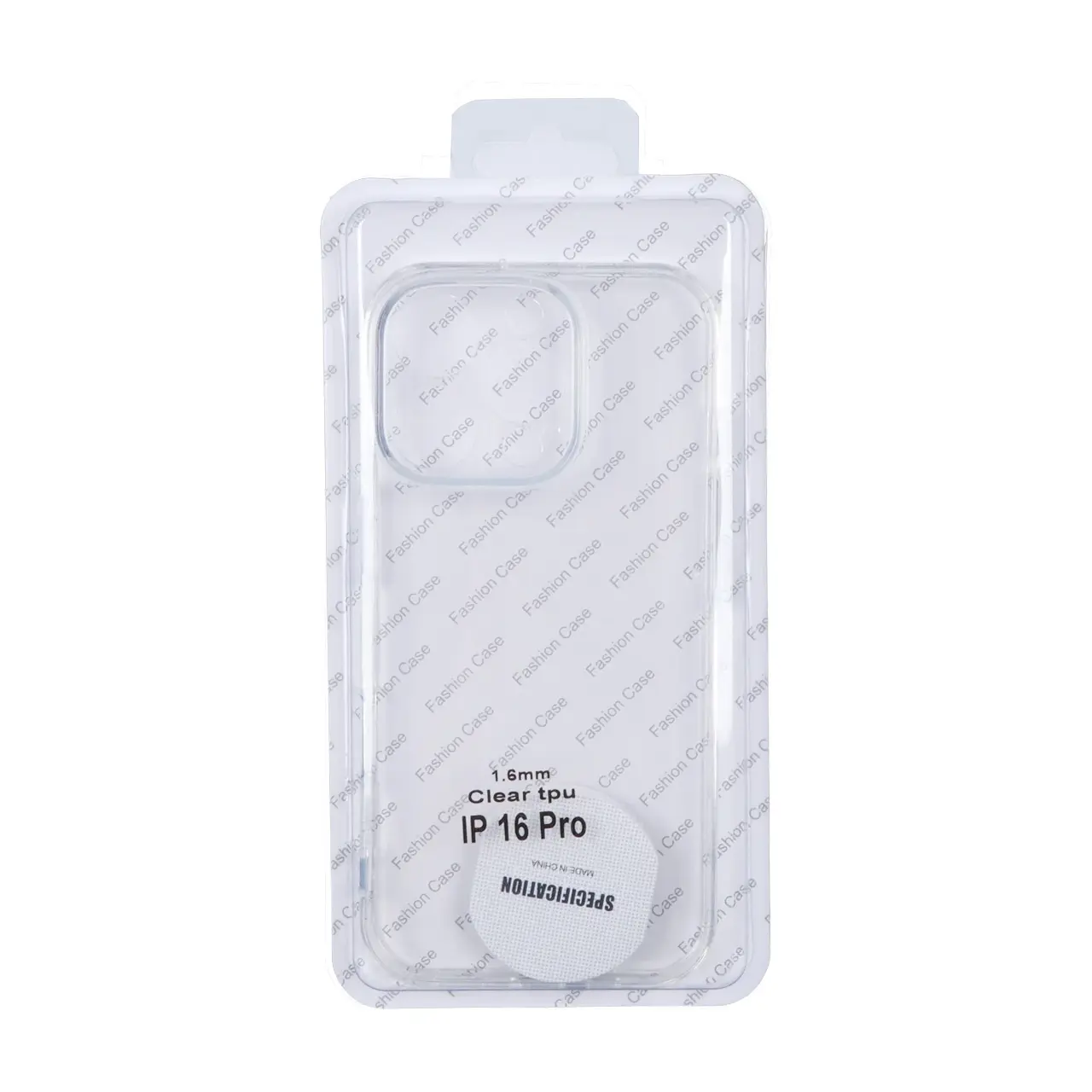 قاب ژله ای شفاف محافظ لنزدار Apple iPhone 16 Pro (پک دار)
