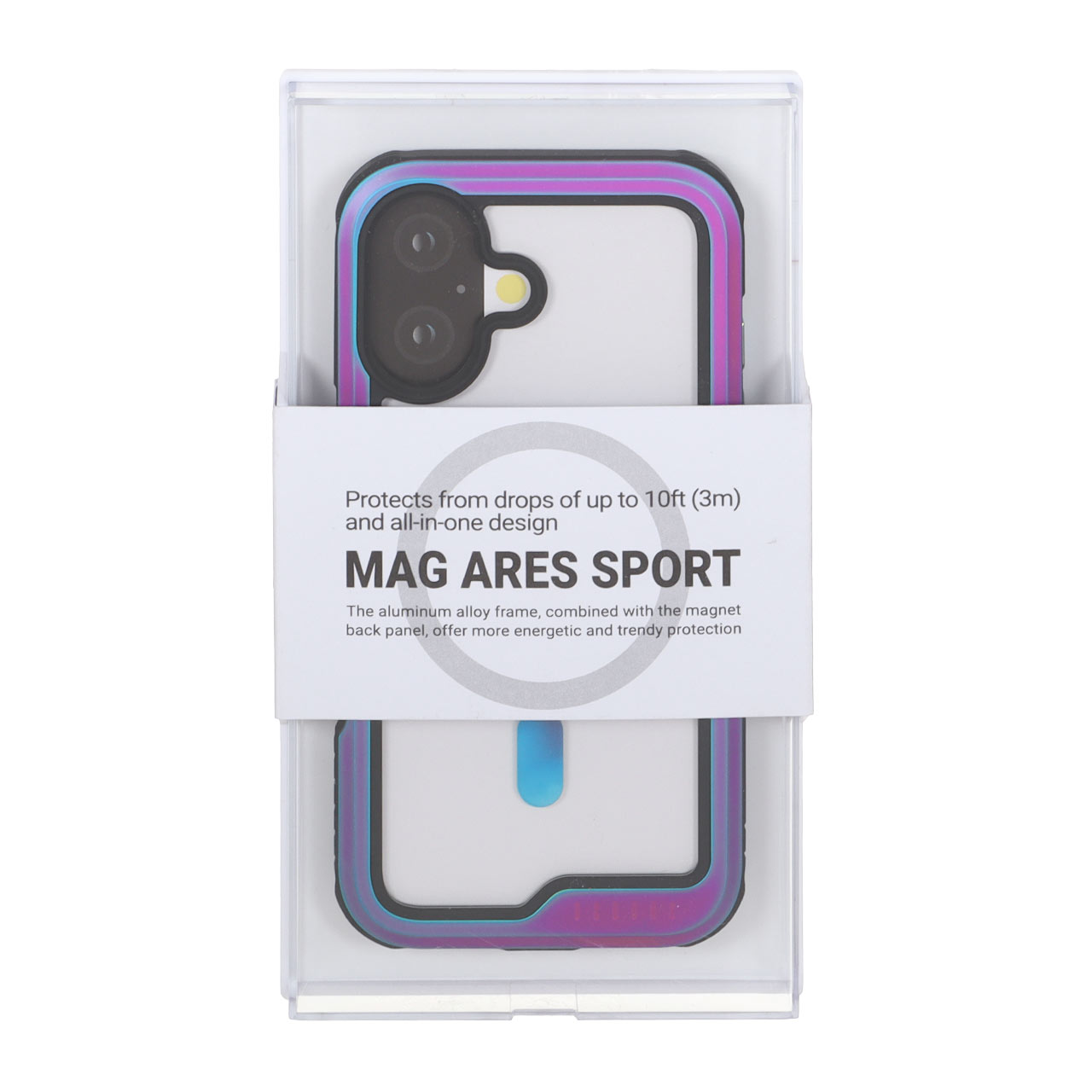 قاب Original KDoo MAG ARES Sport مدل Apple iPhone 16 - هفت رنگ (پک دار) - NTC
