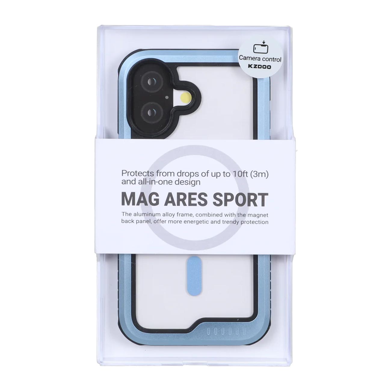 قاب Original KDoo MAG ARES Sport مدل Apple iPhone 17 - آبی (پک دار) - NTC