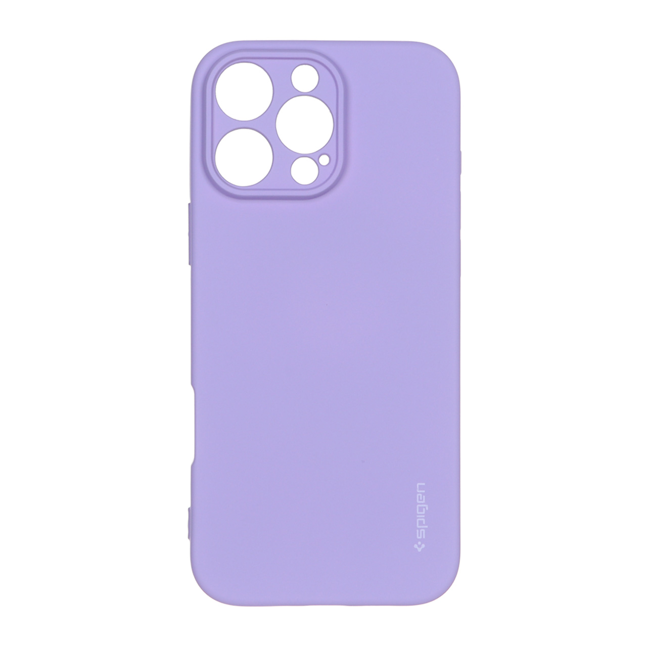 قاب سیلیکونی Spigen محافظ لنزدار Apple iPhone 16 Pro Max - بنفش روشن