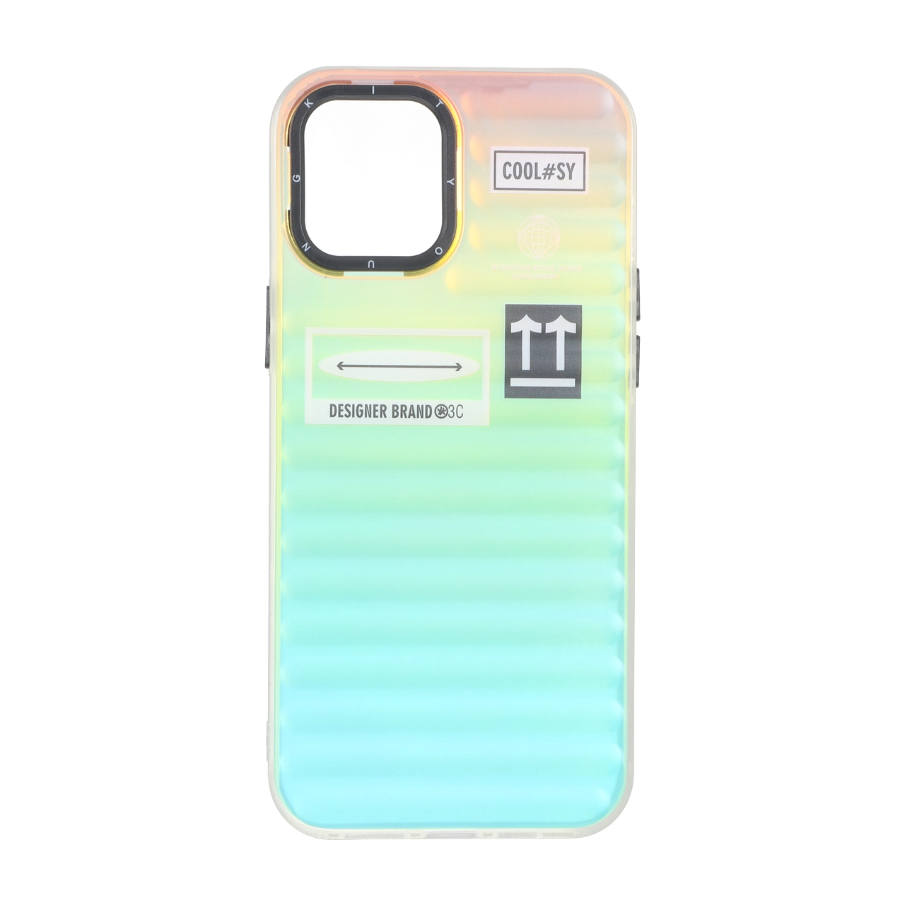 قاب یانگ کیت هولوگرامی طرح دار دور مات Apple iPhone 12 Pro Max - کد 123