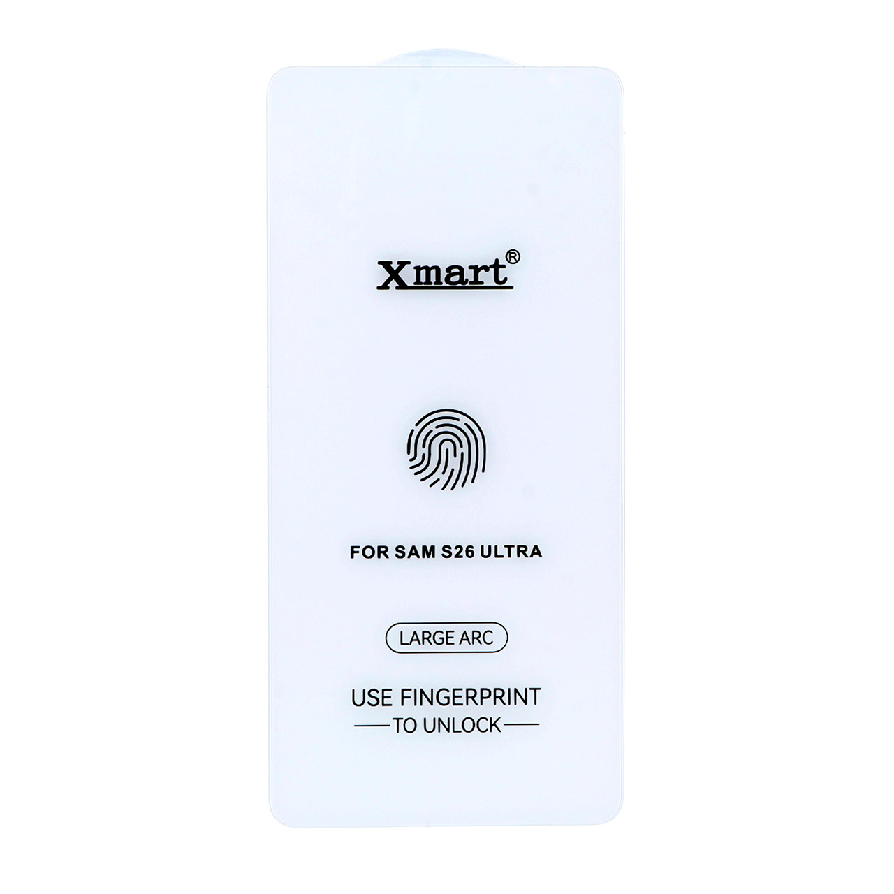 محافظ صفحه نمایش شیشه ای بدون حاشیه Xmart 3D Large Arc مدل Samsung Galaxy S26 Ultra