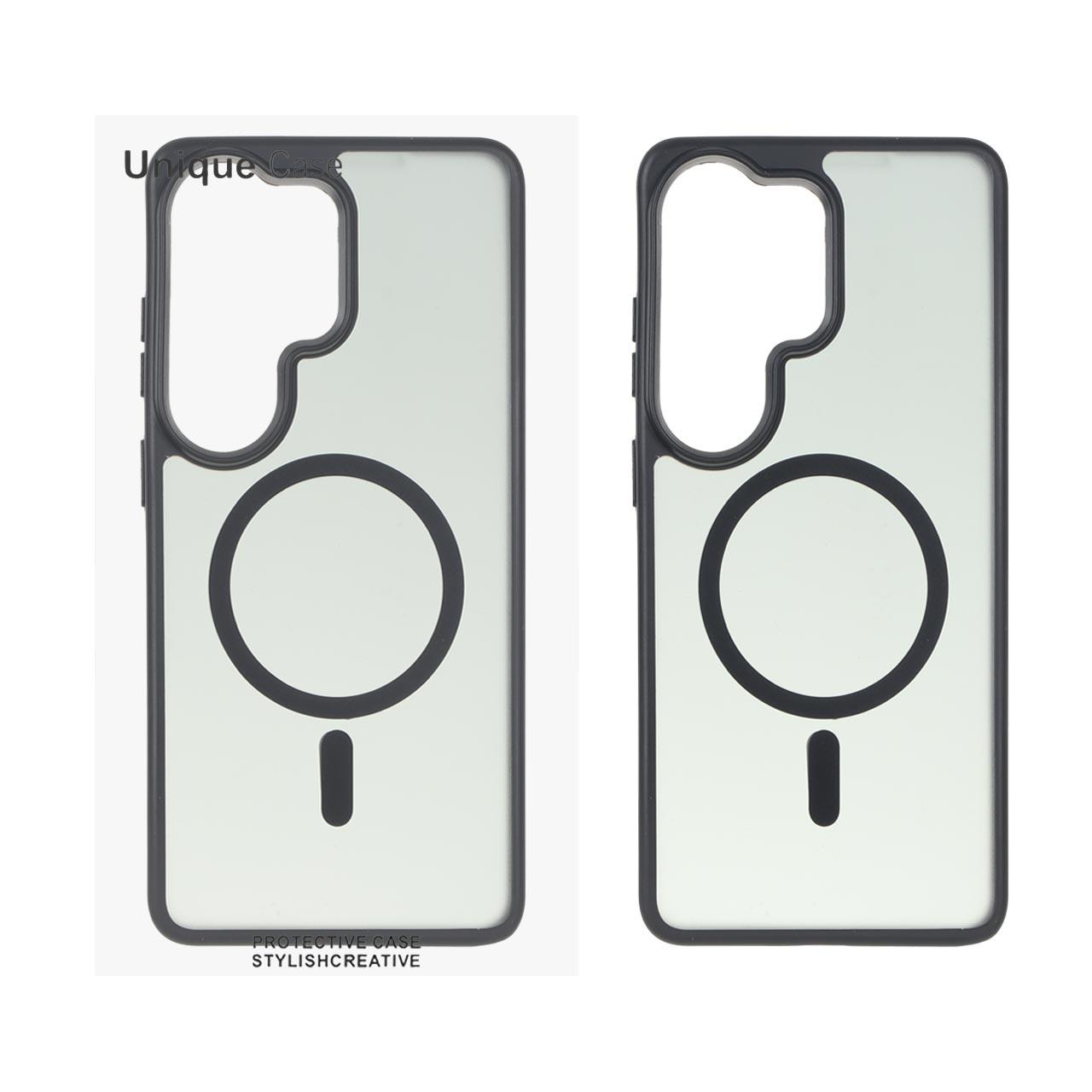 قاب Unique Case مات دودی MagSafe مدل Samsung Galaxy S26 Ultra - مشکی (پک دار)