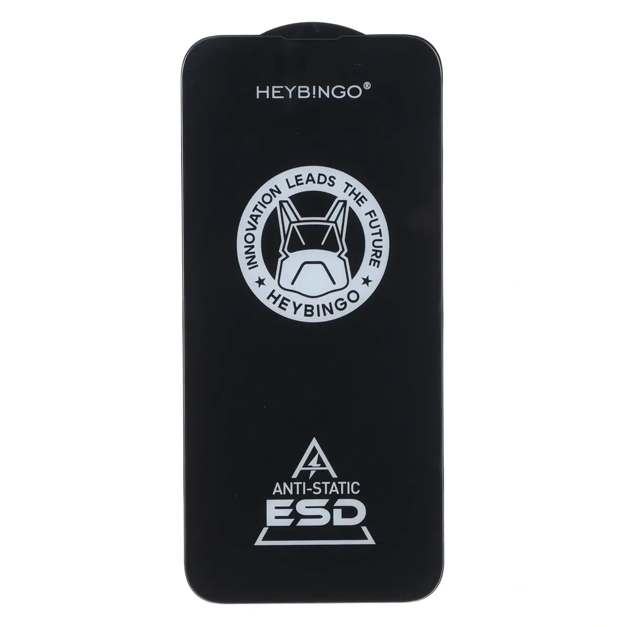 محافظ صفحه نمایش شیشه ای Full Cover HeyBingo ESD Anti Static مدل Apple iPhone 15 Pro Max