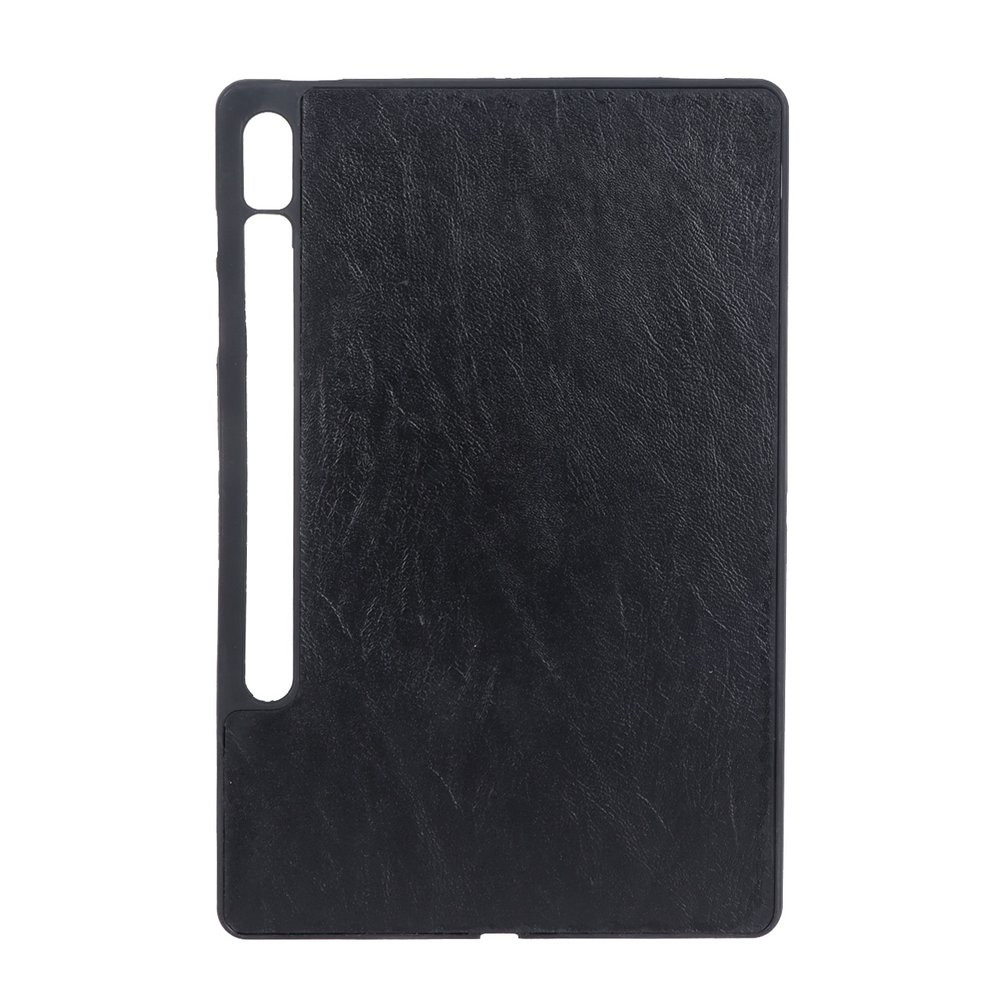 قاب تبلت چرمی Samsung Galaxy TAB S9 Plus 5G 12.4 / X810 / X816B - مشکی