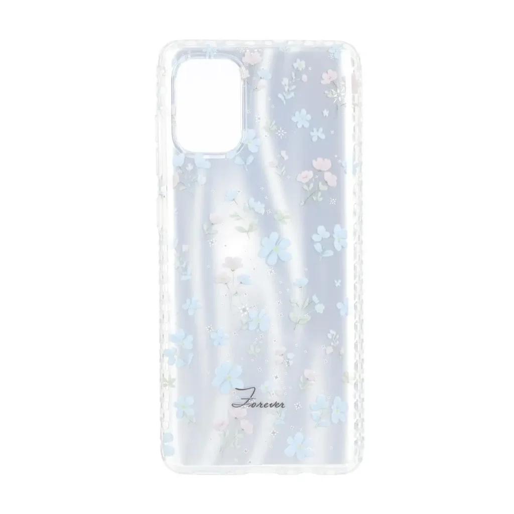 قاب مات ستاره ای دور ژله ای شفاف Samsung Galaxy A71 - طرح 109