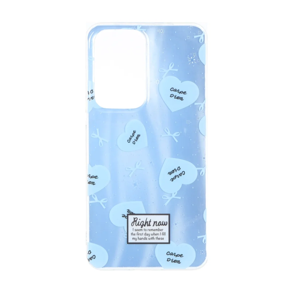 قاب مات ستاره ای دور ژله ای شفاف طرح دار Samsung Galaxy A35 / A55 - کد 62
