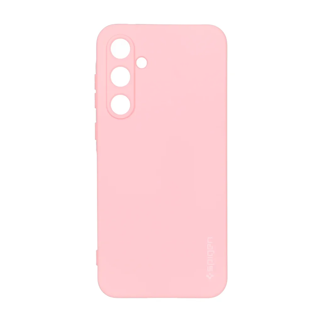 قاب سیلیکونی Spigen محافظ لنزدار Samsung Galaxy A55 - صورتی