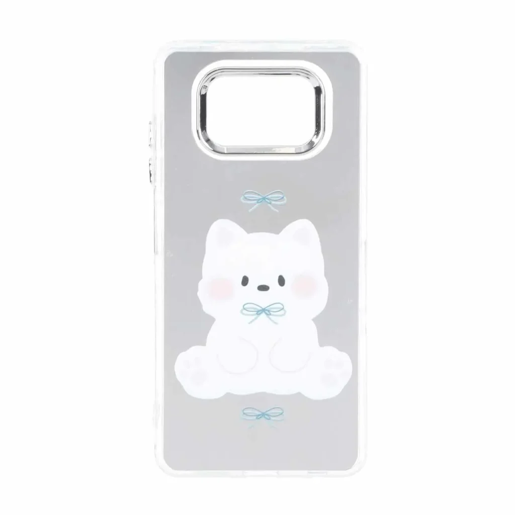 قاب آینه ای طرح دار لنز متال Xiaomi Poco X3 / Poco X3 Pro / Poco X3 NFC - کد 868
