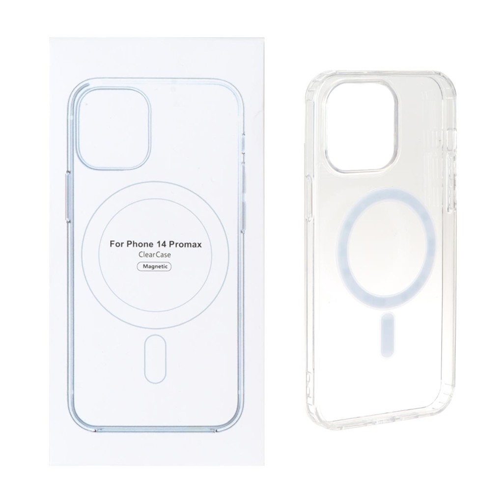 قاب شفاف Apple iPhone 14 Pro Max با قابلیت شارژ MagSafe (پک دار)