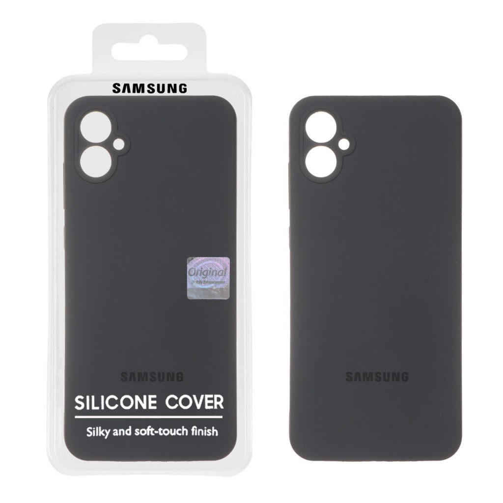 قاب سیلیکونی پاک کنی اورجینال Master Quality مدل Samsung Galaxy A05 / M05 / F05 - خاکستری (پک دار)