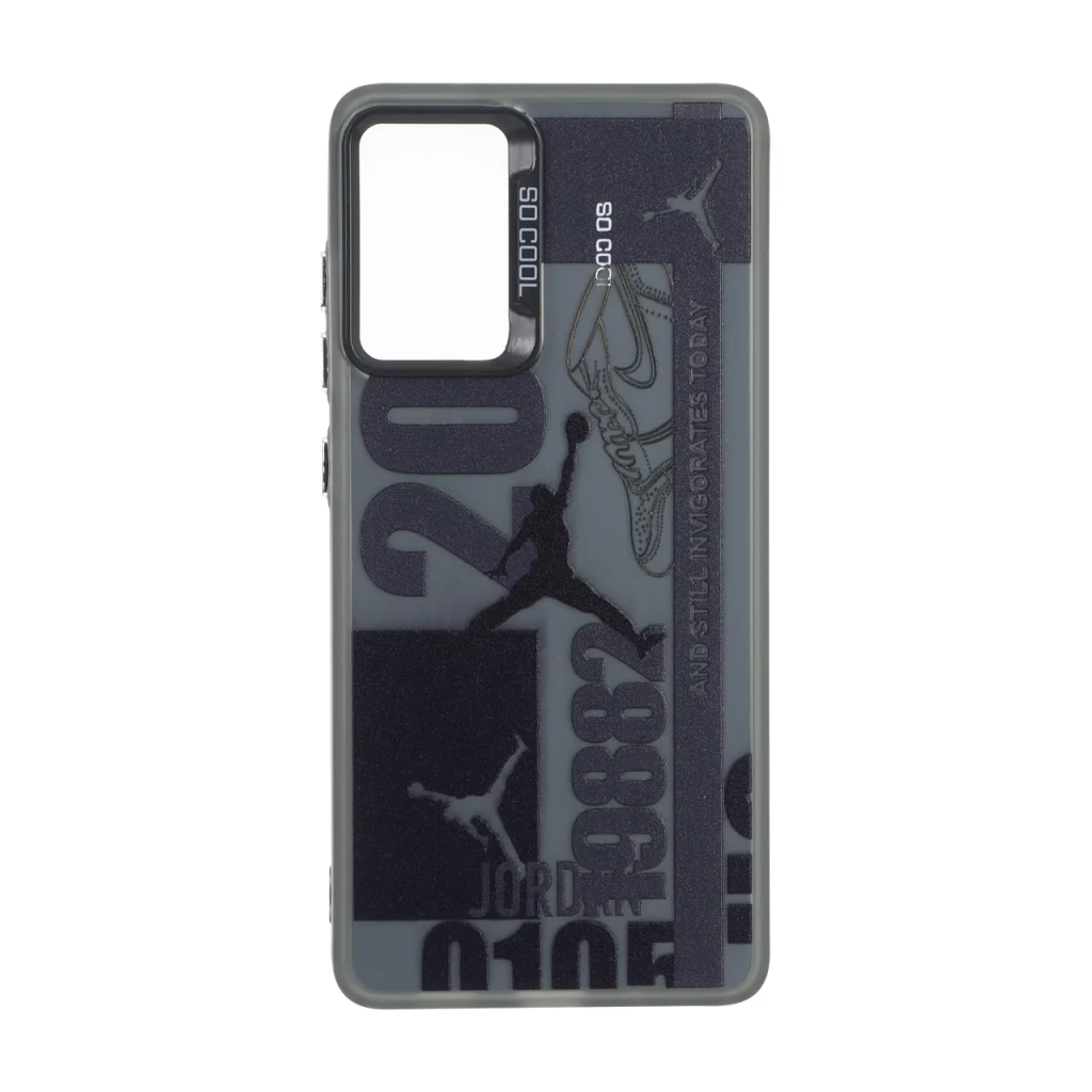 قاب SO COOL بلک لنز دکمه کروم طرح دار Samsung Galaxy S20 FE - کد 749