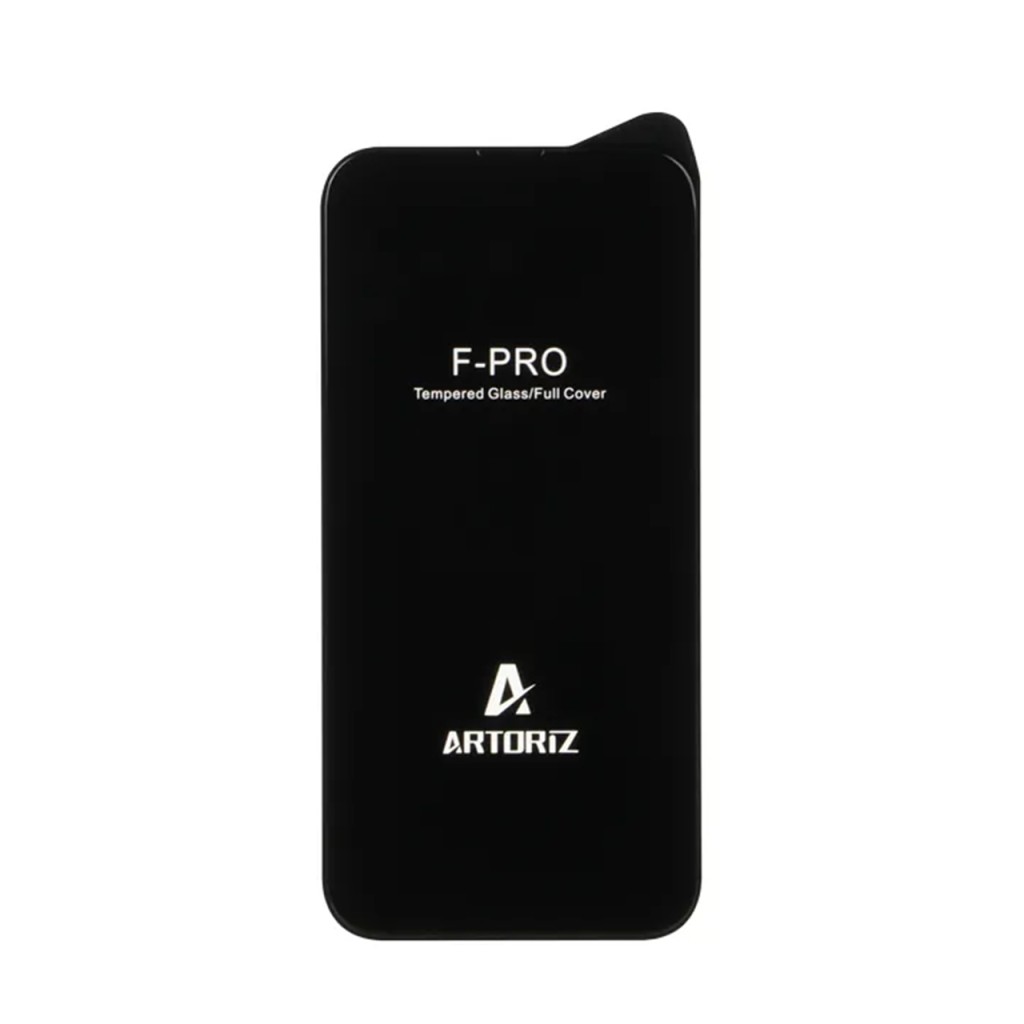 محافظ صفحه نمایش شیشه ای Full Cover - Tempered Artoriz مدل Apple iPhone 13 Pro Max / iPhone 14 Plus