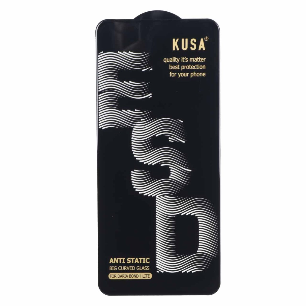 محافظ صفحه نمایش شیشه ای Full Cover Kusa Anti Static ESD مدل Daria Bond 2 lite