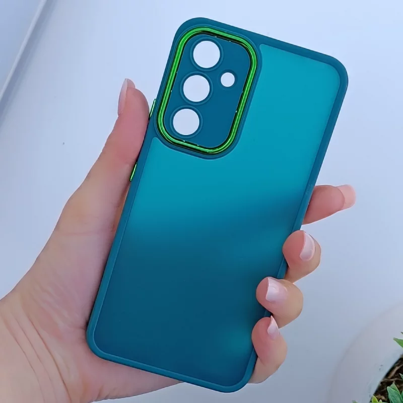 قاب گوشی پشت مات رنگ سبز سامسونگ A54