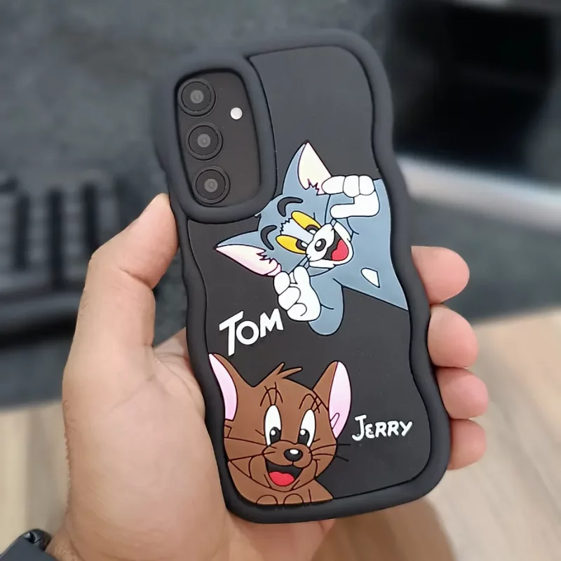 قاب گوشی فانتزی طرح تام و جری سامسونگ A16