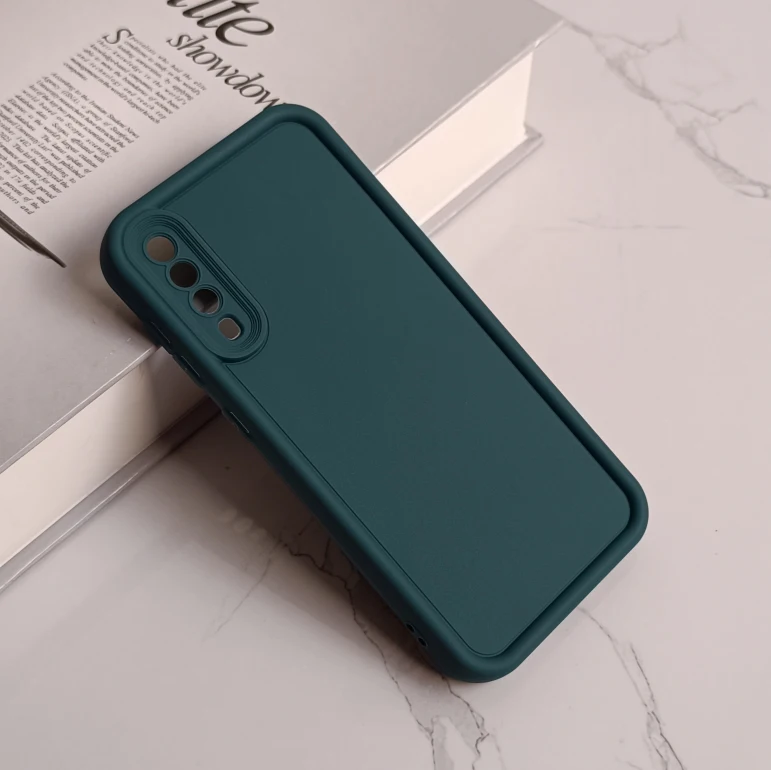 قاب گوشی ساده سولید سبز یشمی سامسونگ A50