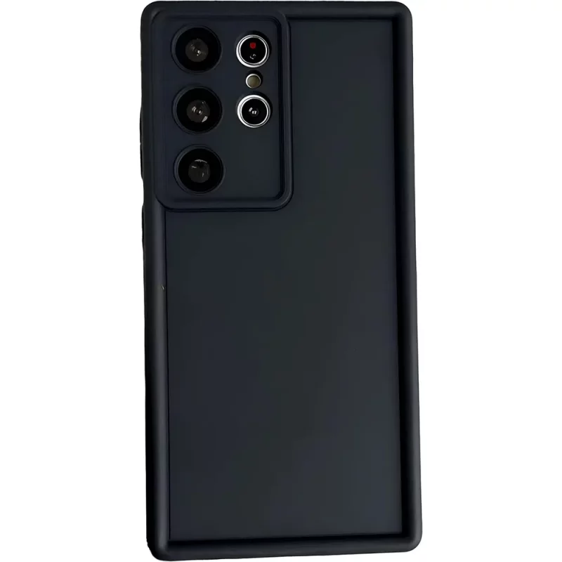 قاب گوشی طرح سولید رنگ مشکی مناسب برای سامسونگ Galaxy S24 Ultra