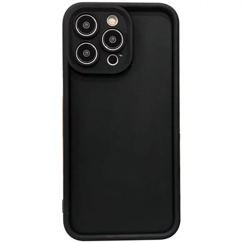 قاب گوشی ساده سولید مشکی ایفون iphone 15pro