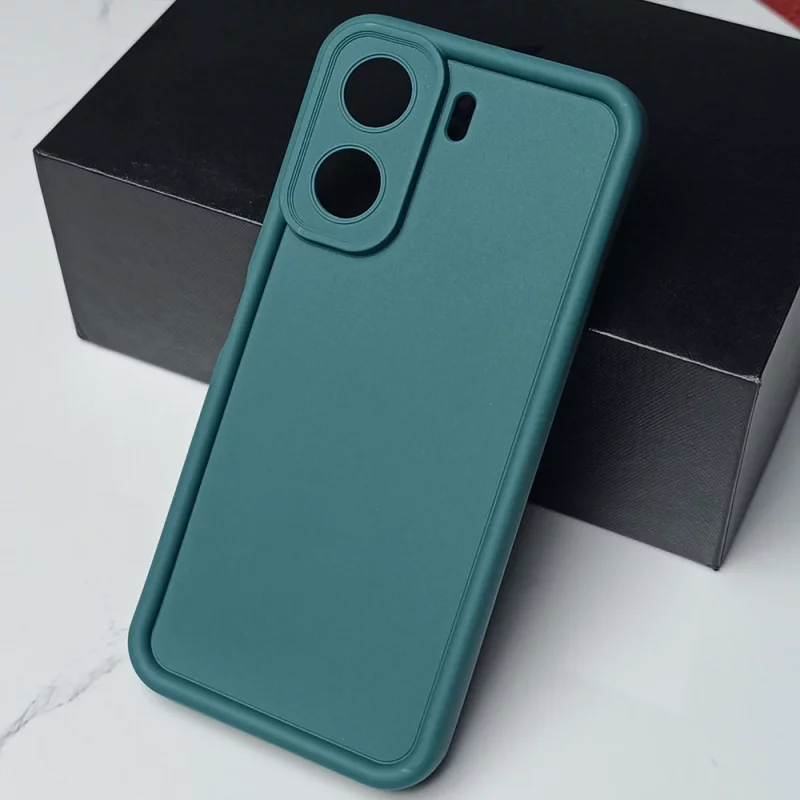 قاب گوشی ساده سولید آبی نفتی redmi 13c 4G