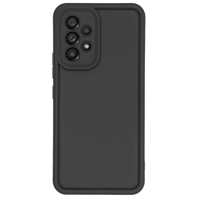قاب گوشی طرح سولید رنگ مشکی مناسب برای سامسونگ A72