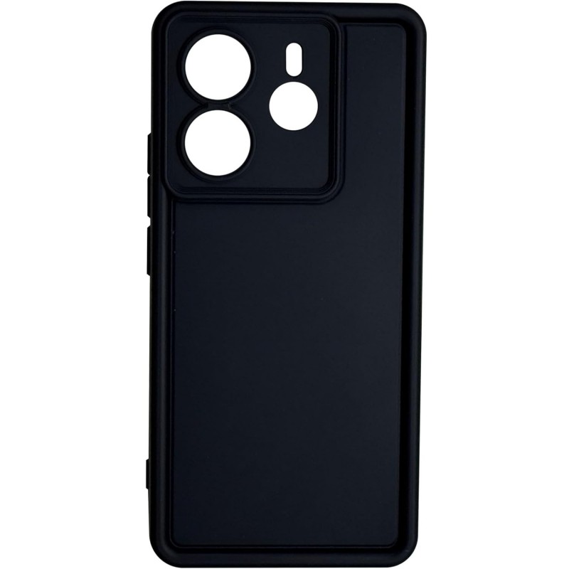 قاب گوشی ساده سولید مشکی شیائومی Redmi Note 14 4G