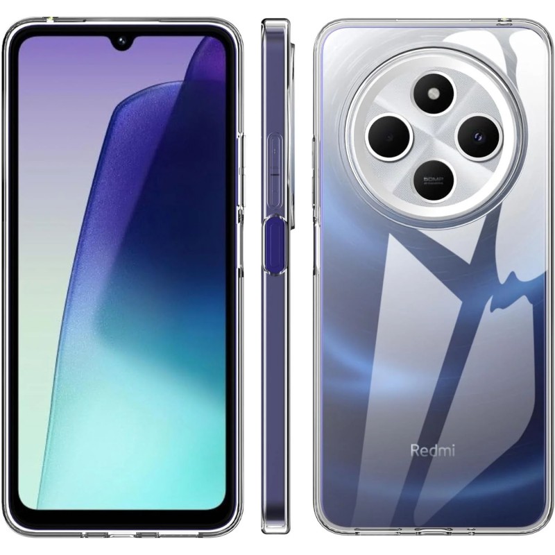 قاب گوشی ژله ای شفاف مناسب برای شیائومی Redmi 14c