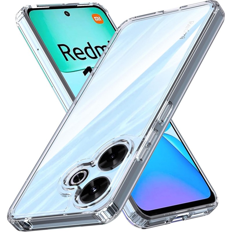 قاب گوشی ژله ای شفاف مناسب برای شیائومی Redmi 13 4G