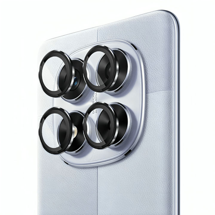 محافظ لنز دوربین  شیائومی Note 14 Pro 4G مدل رینگی شیشه ای آلومینیومی