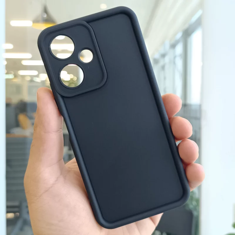 قاب گوشی شیائومی Poco M6 مدل سولید رنگ مشکی