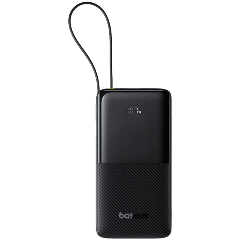 پاوربانک بیسوس 20000 میلی‌آمپر فست شارژ 20 وات USB و Type-C مدل P10077101113-01