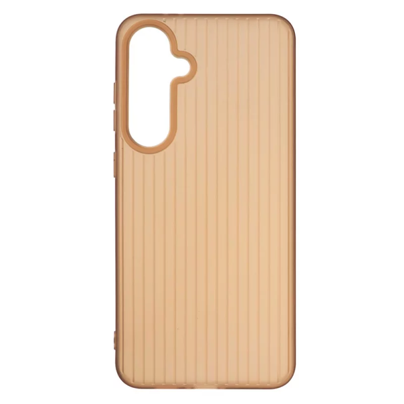 قاب ژله‌ای مدل FlexLine مناسب گوشی Samsung Galaxy S24 FE – رنگ  قهوه ای