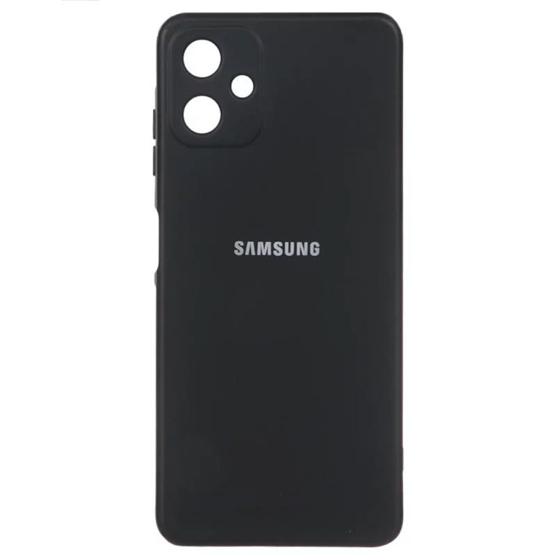 قاب گوشی مدل سیلیکونی محافظ لنز دار مناسب  Samsung Galaxy A06  - رنگ مشکی