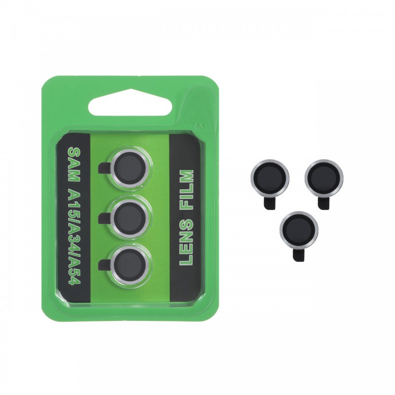 محافظ لنز دوربین Samsung Galaxy A15  مدل رینگی شیشه ای آلومینیومی