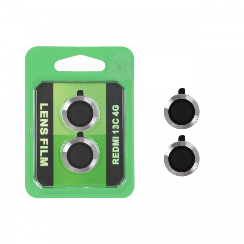 محافظ لنز دوربین  شیائومی Xiaomi Redmi 13C / Poco C65  مدل رینگی شیشه ای آلومینیومی