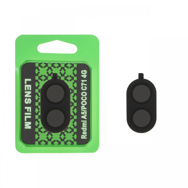 محافظ لنز دوربین پوکو Xiaomi Redmi A5 / Poco C71  مدل رینگی شیشه ای آلومینیومی