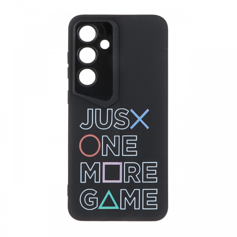 قاب گوشی ژله ای طرح Game مناسب Samsung Galaxy S24 FE