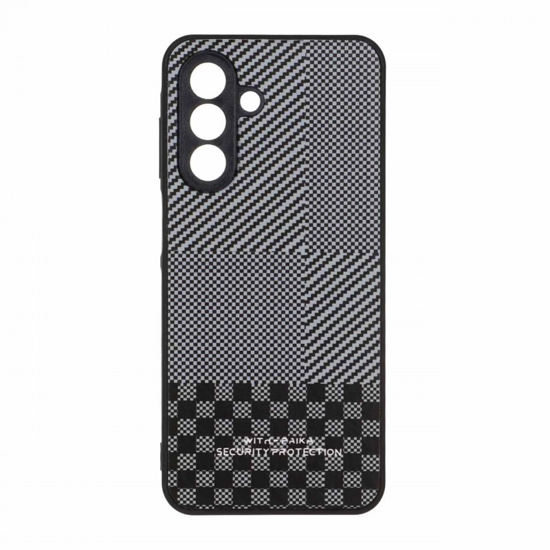 قاب گوشی محافظ لنز دار Samsung Galaxy A26  طرح چهارخانه شطرنجی کلاسیک Classic Twist