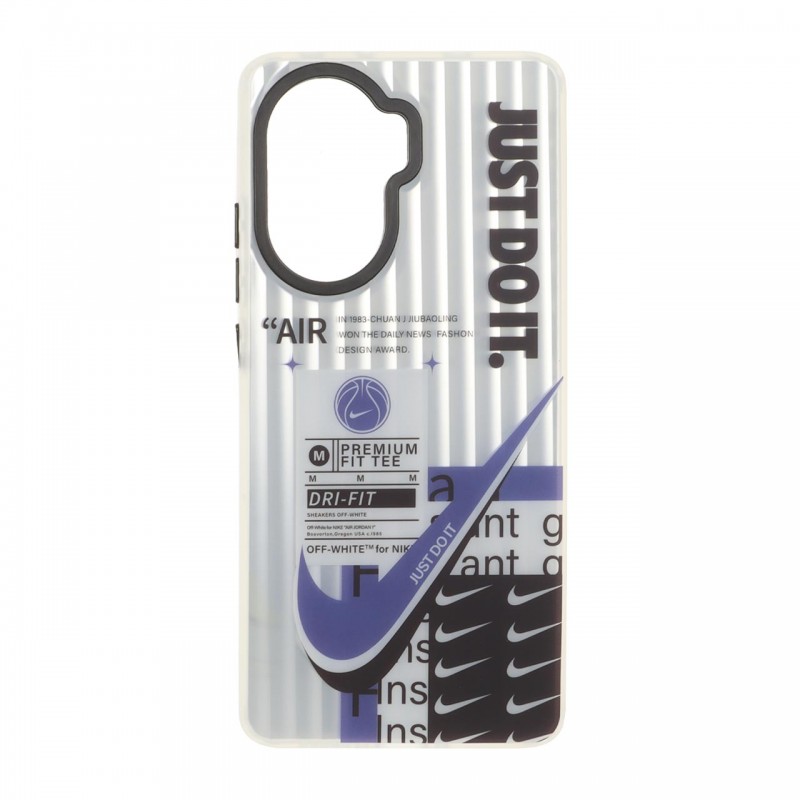 قاب هولوگرامی Xiaomi Poco X7 Pro طرح نایک با فریم مات، ضد خش و ضد ضربه