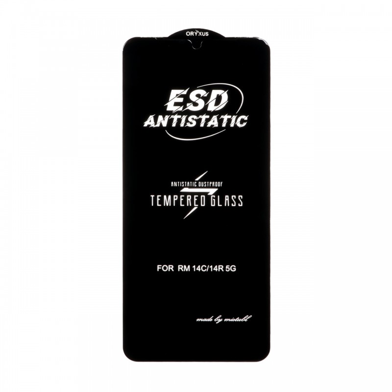 محافظ صفحه نمایش شیشه ای Xiaomi Redmi 14C/ Redmi A5/ Poco C71 مدل فول کاور Anti Static ESD ORYXUS