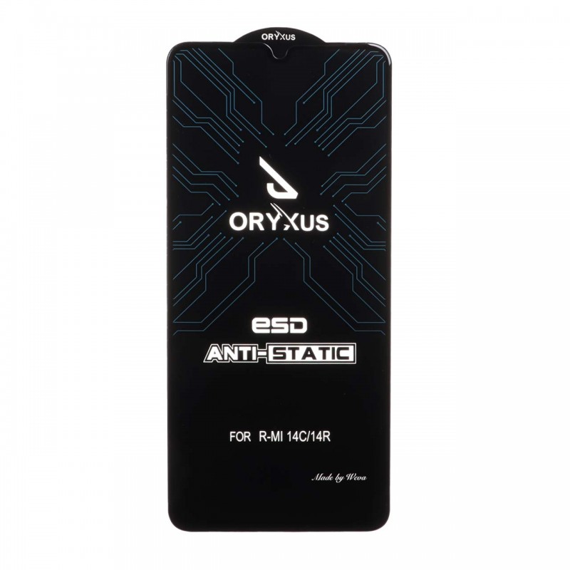 محافظ صفحه نمایش شیشه ای Xiaomi Redmi 14C/ Redmi A5/ Poco C71 مدل  Anti Static ESD ORYXUS