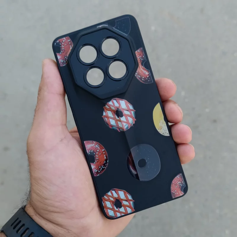 قاب گوشی ژله ای طرح دونات مناسب Xiaomi Redmi Note 14 Pro 5G / Redmi Note 14 Pro Plus / Poco X7