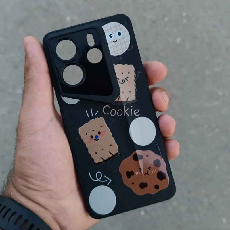 قاب گوشی ژله ای طرح Cookie  مناسب Xiaomi Redmi Note 14 4G