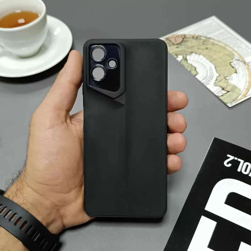 قاب گوشی سامسونگ Galaxy A06 مدل Verve Shield محافظ لنز دار