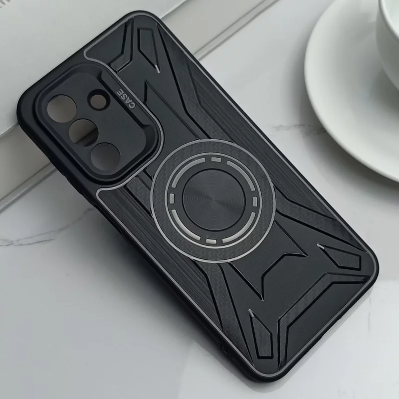 قاب مدل مدل Laser Batman محافظ لنز دار مناسب گوشی Samsung Galaxy A16 - رنگ مشکی