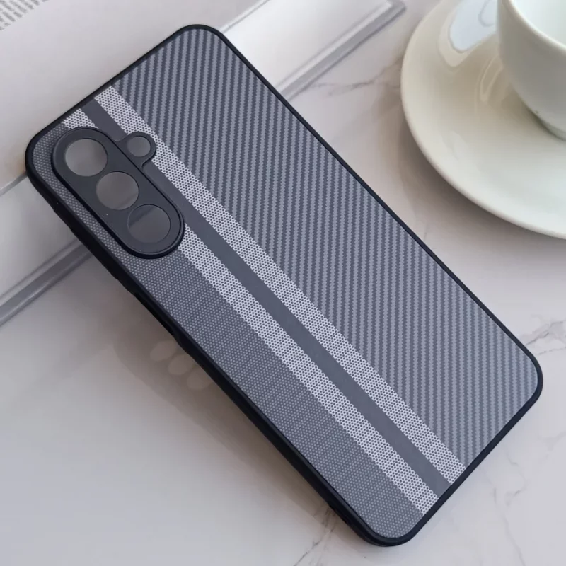 قاب گوشی محافظ لنز دار Samsung Galaxy A26  طرح چهارخانه شطرنجی کلاسیک Classic Twist