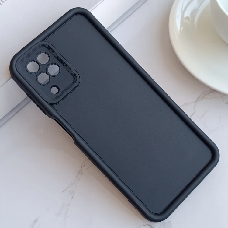 قاب گوشی ساده سولید مشکی سامسونگ A12