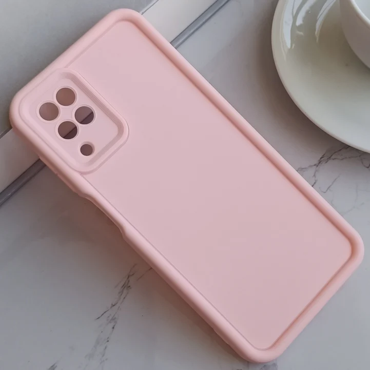 قاب گوشی ساده سولید صورتی سامسونگ A12