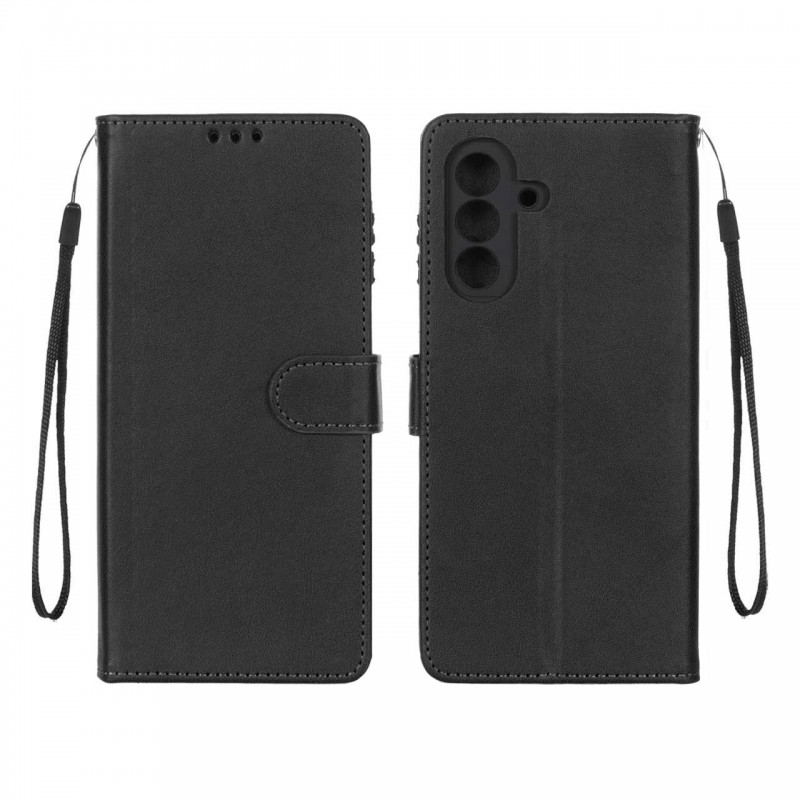 کیف گوشی آنر Honor X5 Plus مدل لپتاپی مگنتی محافظ لنز دار  - رنگ مشکی