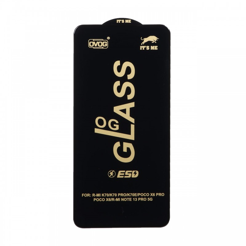 محافظ صفحه نمایش شیشه ای Poco X7 Pro  فول کاور